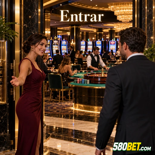 Campos de e-mail e senha na entrada da conta 580bet